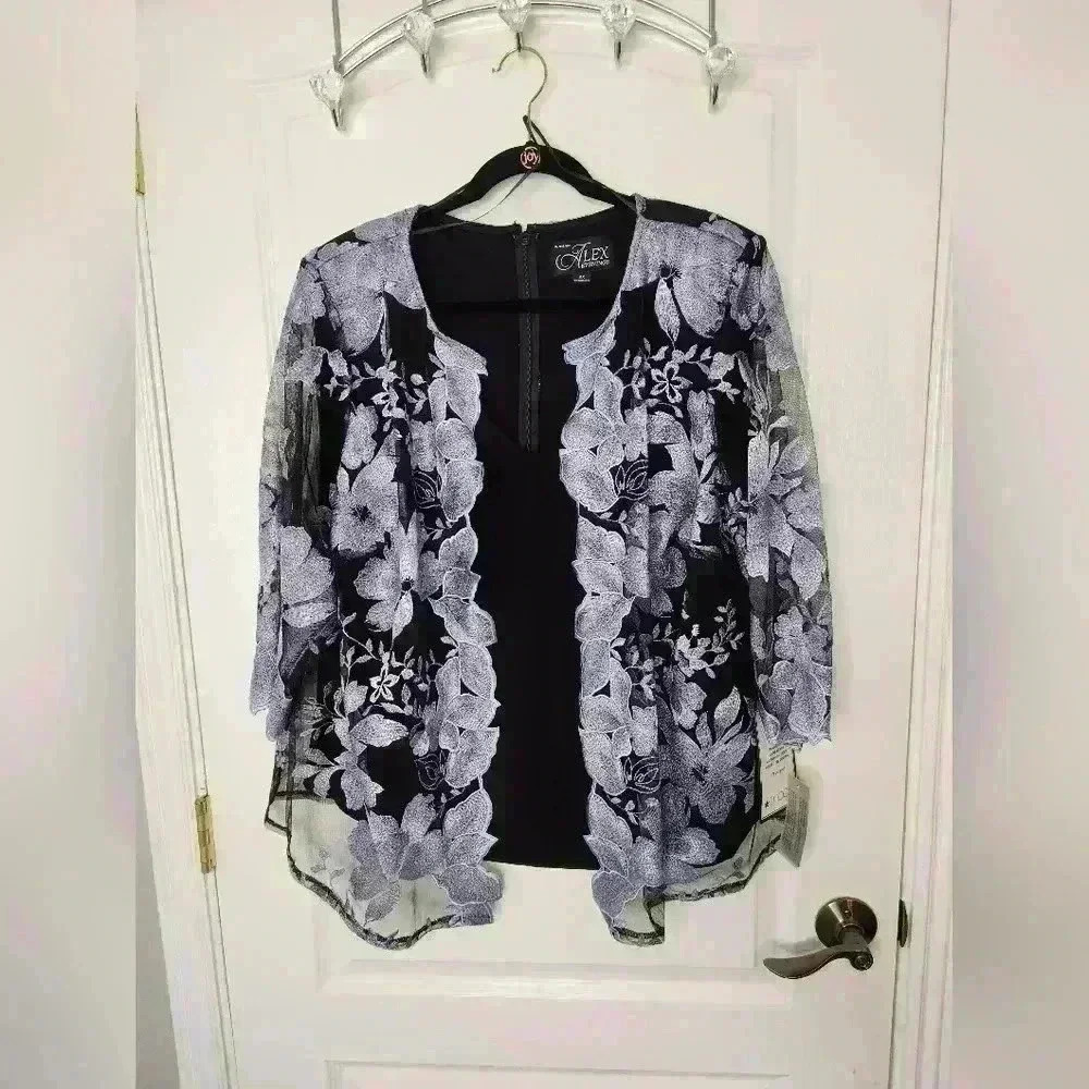 Plus size evening blouse NWT